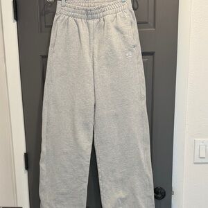 P.E Nation Gray Wide Leg Pants